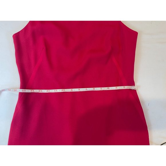 CDC Womens Sheath Mini Dress Strappy Back Boat Neck Sleeveless Pink Size 8 - Picture 6 of 7